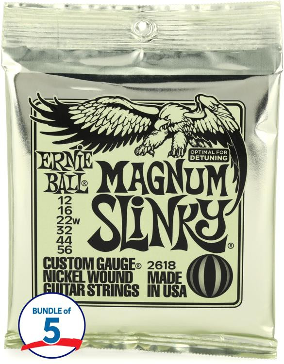 Ernie Ball 2618 Magnum Slinky Nickel Wound Electric Guitar Strings