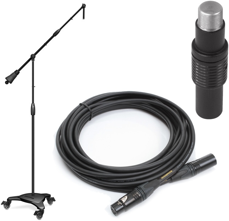 Sweetwater MC125 with Stand, Quickrelease Clip & Mogami Cable Mic