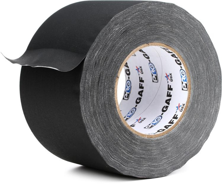 Pro Tapes & Specialties Pro Gaff Premium 4inch Gaffers Tape Black