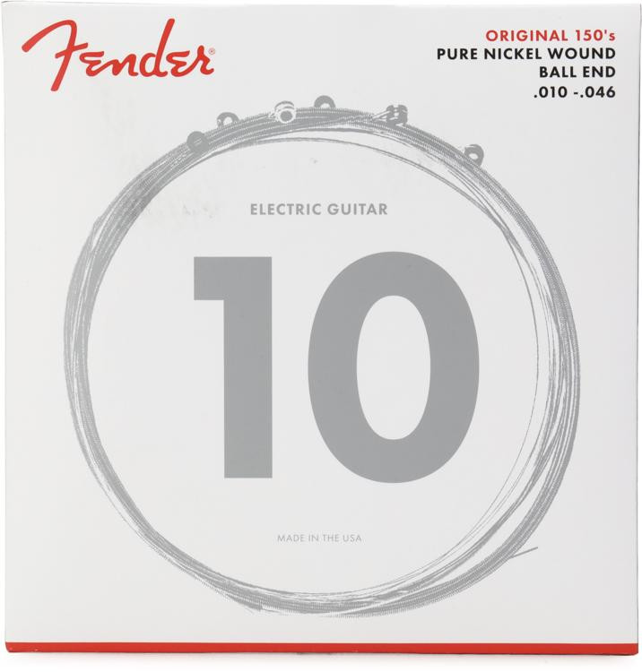 Fender 150R Original Pure Nickel Regular Electric Strings Sweetwater