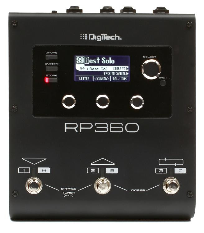 DigiTech RP360 MultiFX Pedal with USB Sweetwater