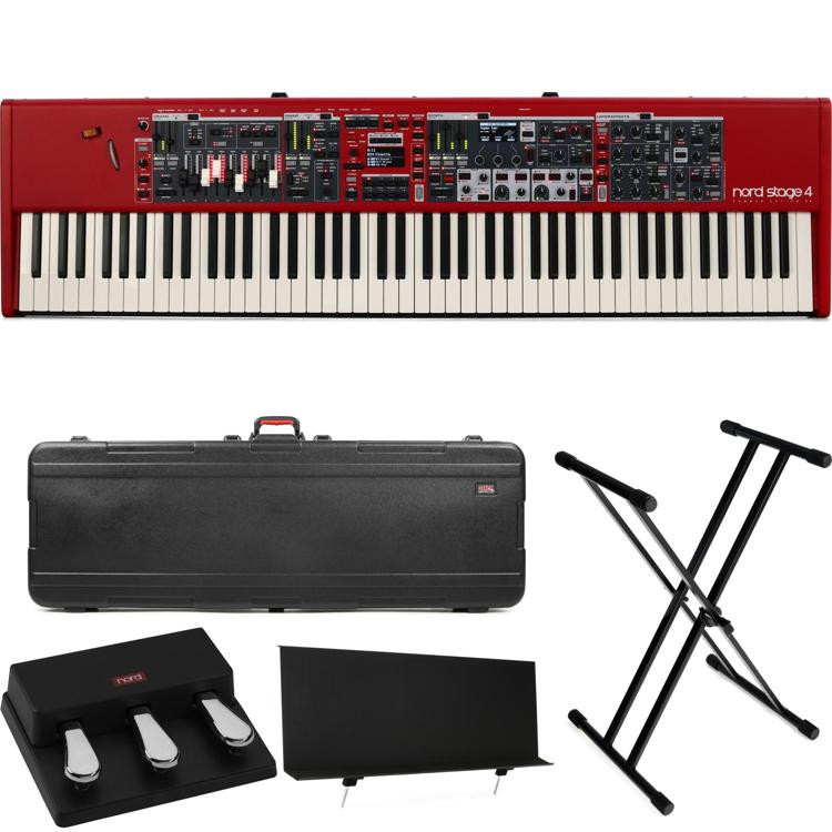 Nord Stage 4 88 Stage Keyboard Stage Deluxe Bundle | Sweetwater