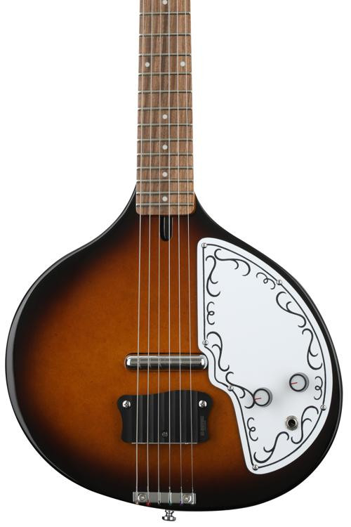 Danelectro Baby Sitar Brown Burst Sweetwater