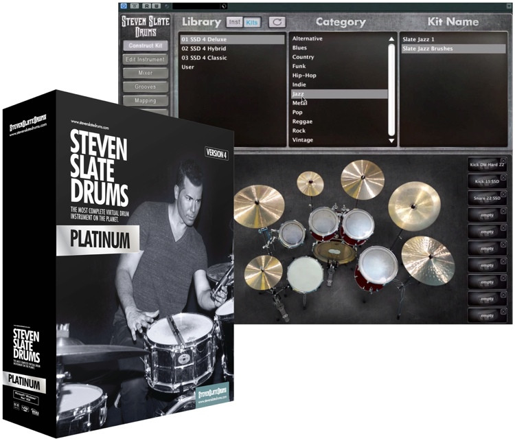 Steven Slate Drums 4.0 Platinum (download) | Sweetwater