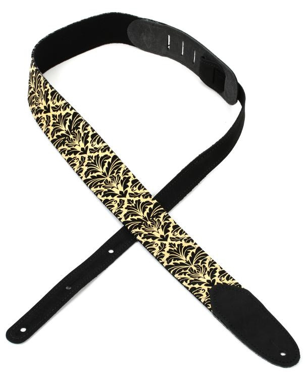 LM Products Taboo Series Guitar Strap Beige Sweetwater