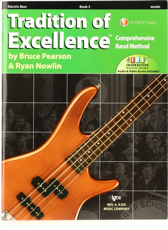 Kjos Tradition of Excellence Book 3 Electric Bass Sweetwater