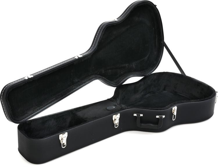 Fender Dreadnought Acoustic Guitar Case Black Sweetwater