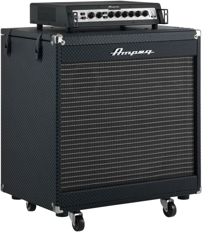 Ampeg Portaflex PF500 Head and PF210HE Stack Sweetwater