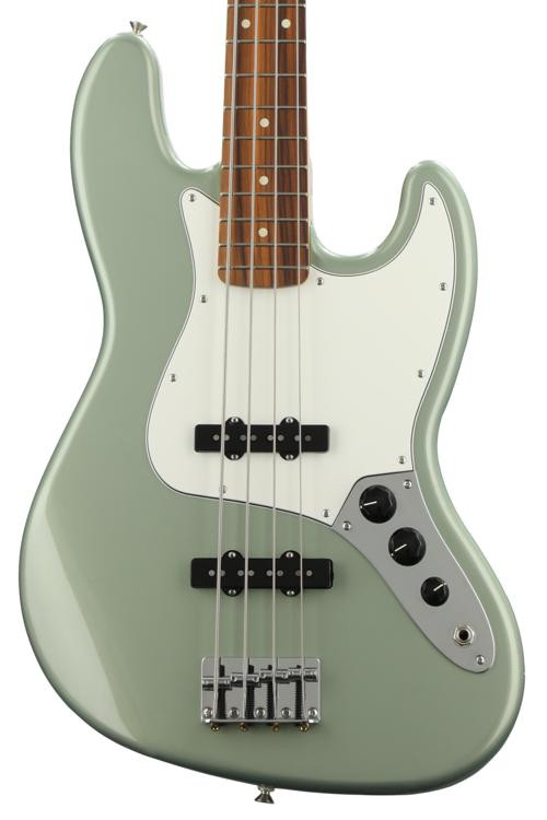 Fender Player Series Jazz Bass Sage Green Metallic w/ Pau Ferro