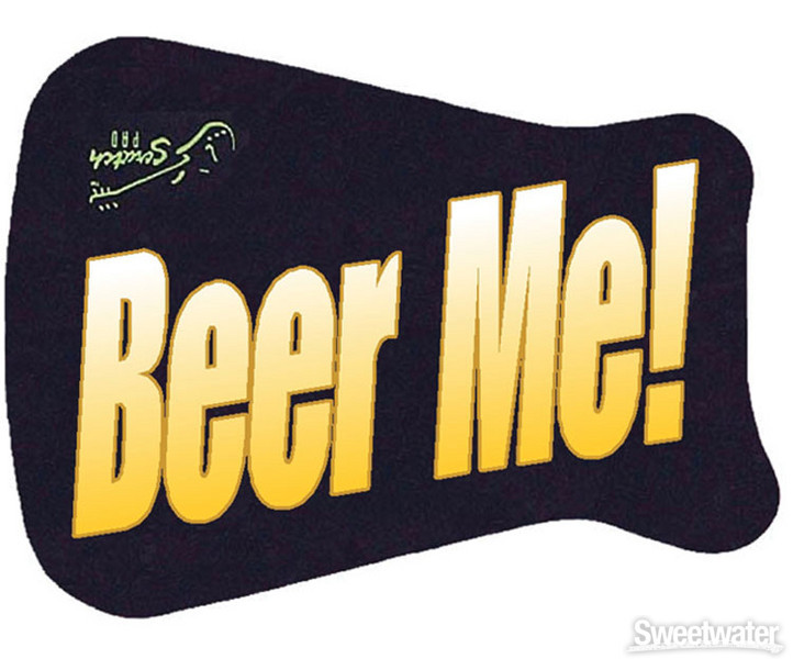 Scratch Pad Guitar Finish Protector Beer Me Sweetwater