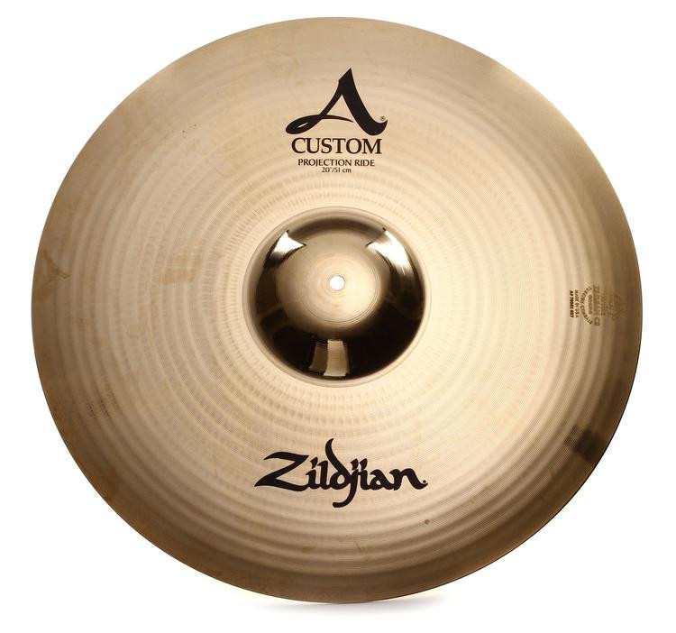 Zildjian 20" A Custom Projection Ride Cymbal Sweetwater