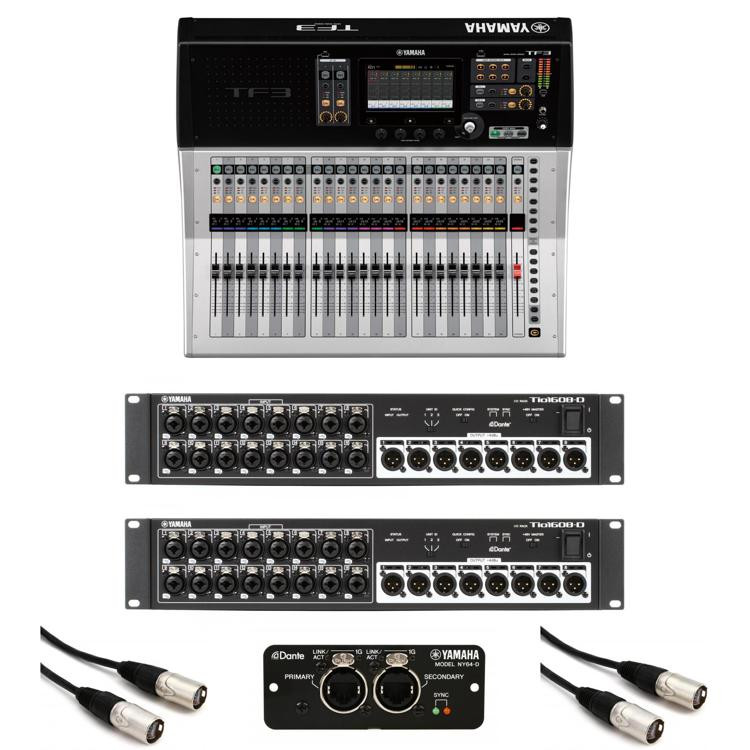 Yamaha TF3 Digital Mixing Package Digital Snake Sweetwater