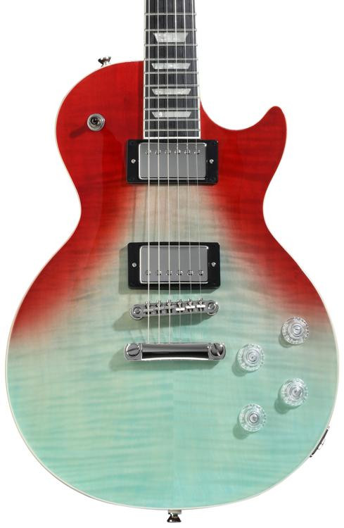 Epiphone Les Paul Modern Figured Electric Guitar Blueberry Fade
