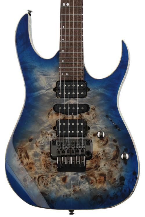 Ibanez RG Premium RG1070PBZ Cerulean Blue Burst Sweetwater