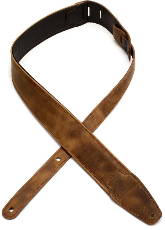 LM Products Rustic Artisan Guitar Strap - Dakota Tan | Sweetwater