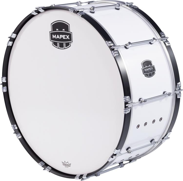 Mapex Quantum Mark II Marching Bass Drum 14 inches x 32 inches, Gloss