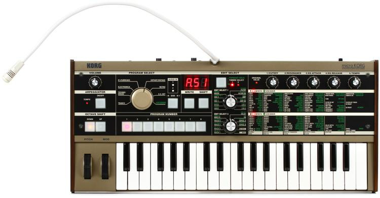 Korg MicroKORG Synthesizer With Vocoder | Sweetwater