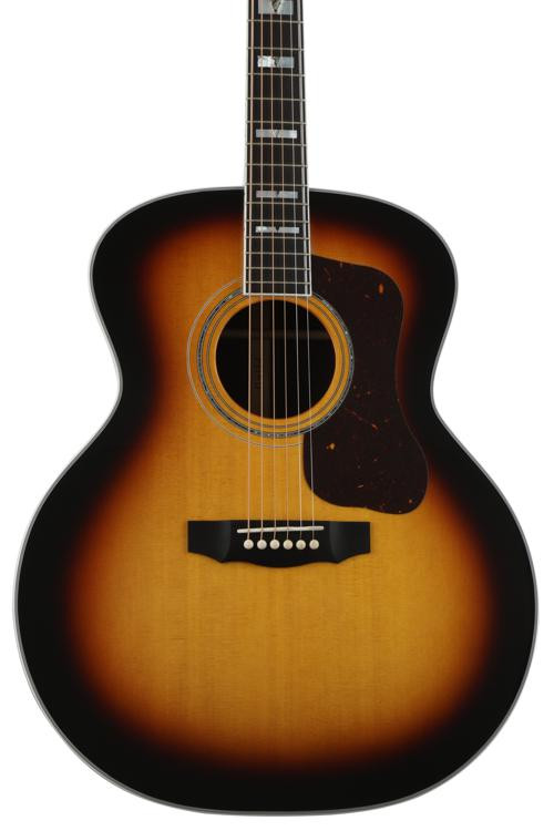 Guild F-55 Jumbo Acoustic Guitar - Antique Burst | Sweetwater