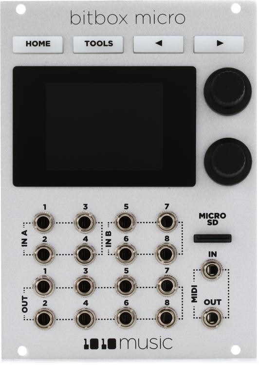 1010music Bitbox Micro Eurorack Compact Sampler with Touchscreen