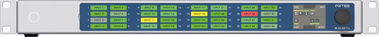 RME M-32广告专业模拟到数字转换器图像1