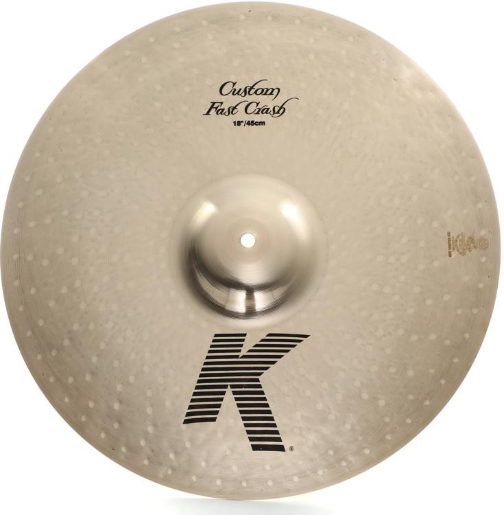 Zildjian 18 inch K Custom Fast Crash Cymbal Sweetwater