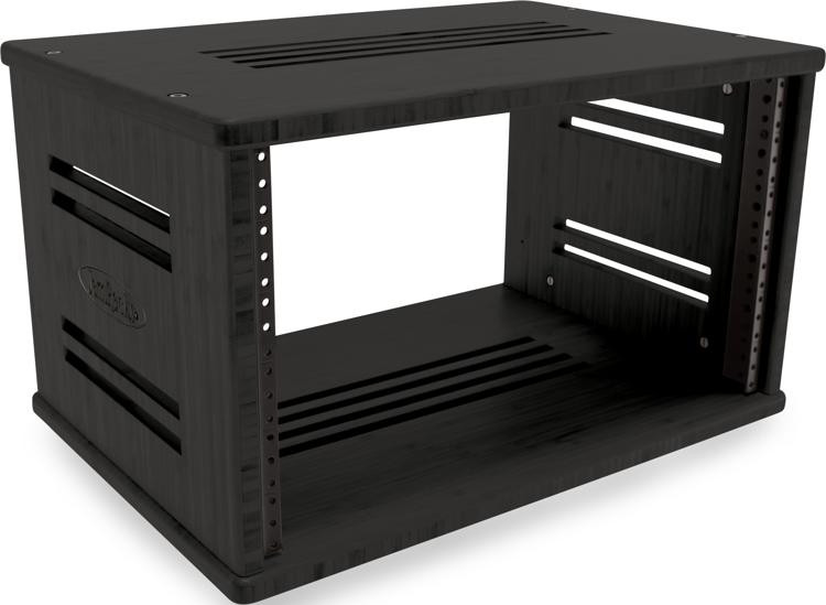 JamRacks 6 Space Rack Ebony Stain Sweetwater