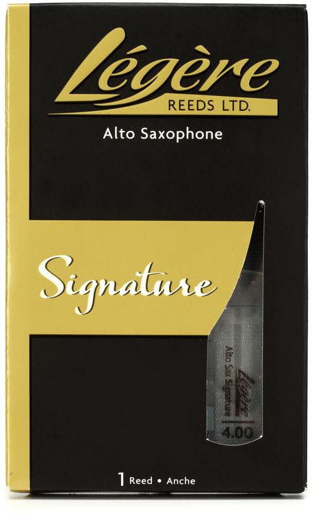 Legere LGASSS-4 - Signature Alto Saxophone Reed - 4.0 | Sweetwater