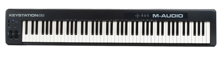 M-Audio Keystation 88 88-key Keyboard Controller | Sweetwater