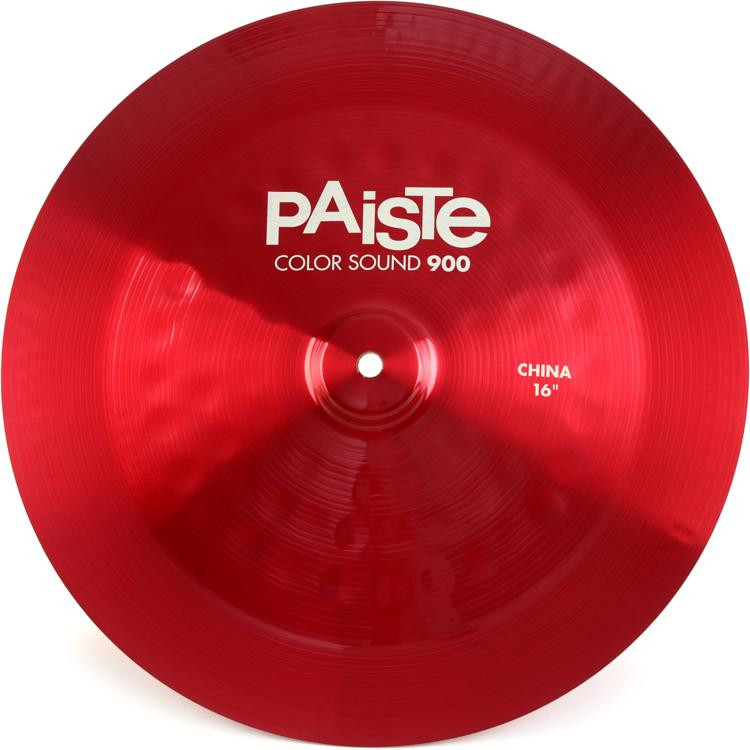 Paiste 16 inch Color Sound 900 Red China Cymbal Sweetwater
