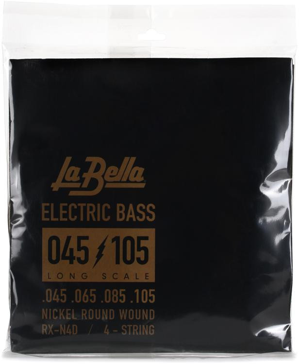 La Bella RXN4D Rx Nickel Bass Strings .045.105 4string 2pack Sweetwater