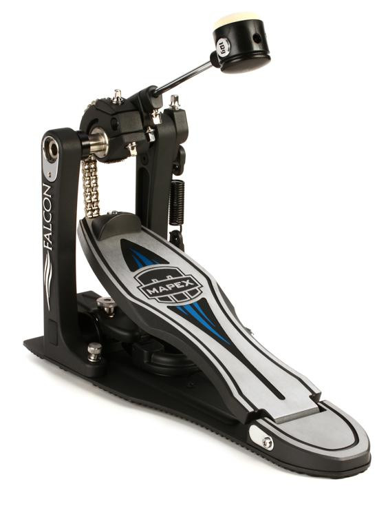 Mapex PF1000 Falcon Single Bass Drum Pedal Double Chain Sweetwater