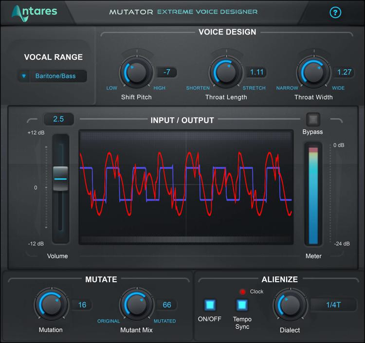 Antares MUTATOR Evo Vocal Effects Plugin Sweetwater