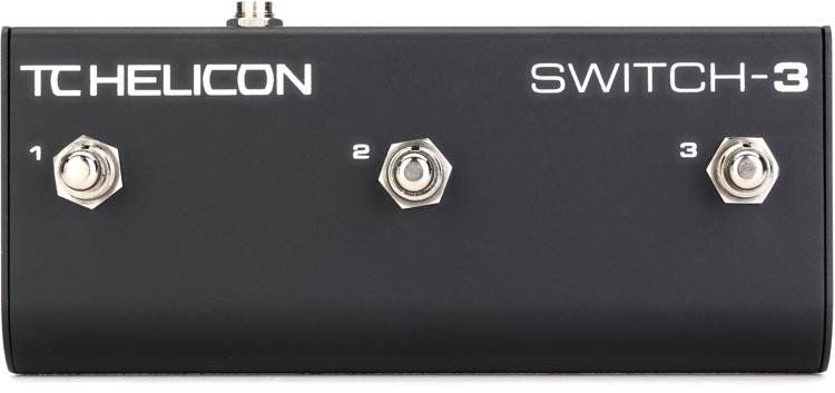 TC-Helicon Switch-3 3按钮脚踏开关