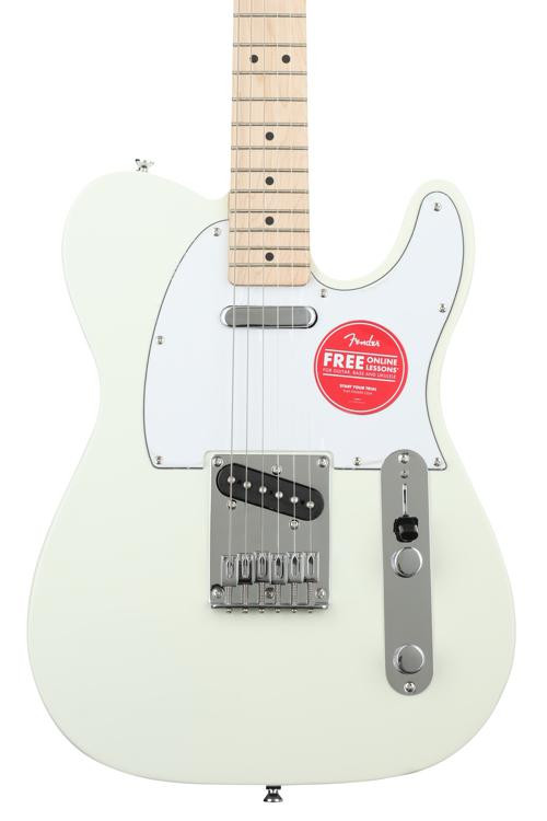 Squier Affinity Series Telecaster - Arctic White with Maple