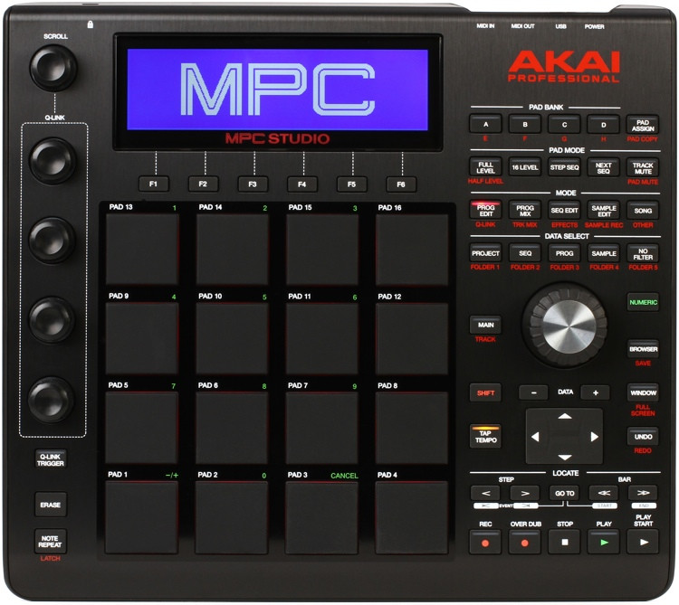 Akai Professional MPC Studio Music Production Controller and MPC