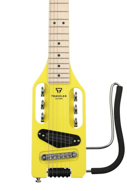 Traveler Guitar UltraLight Electric Electric Yellow Sweetwater