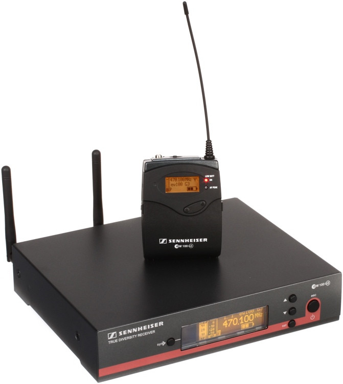 Sennheiser EW 172 G3 Wireless Guitar System A1 Band Sweetwater