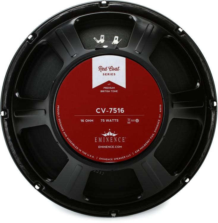 Eminence CV75 Redcoat Series 12 inch 75watt Guitar Speaker 16 Ohm