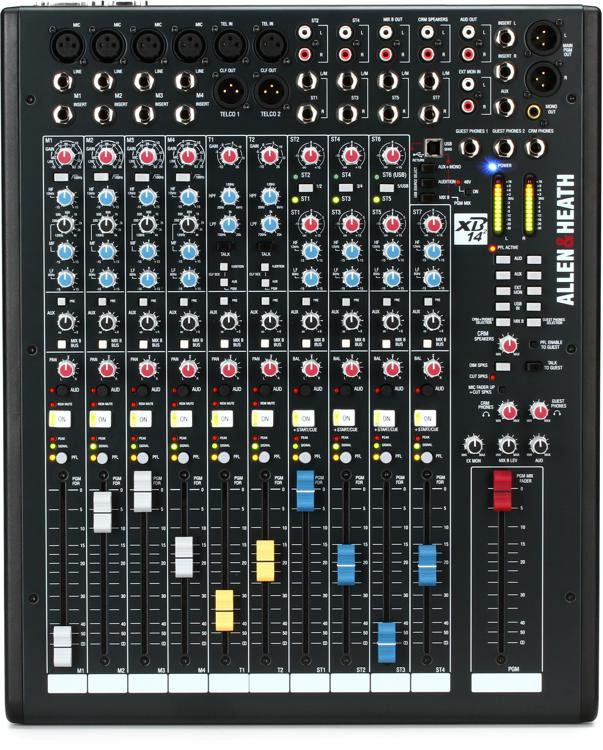 Allen & Heath XB-14-2 10通道广播混音器图像