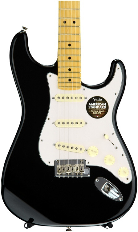 Fender American Standard Stratocaster with Emerson Mod - Black, Maple ...