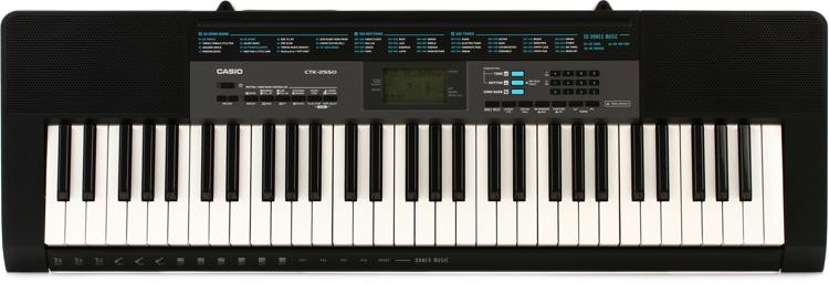 Casio CTK-2550 61-key Portable Arranger Keyboard | Sweetwater