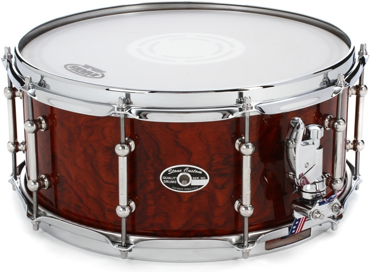 Stone Custom Drum Company Super American Bubinga Snare 6.5"x14