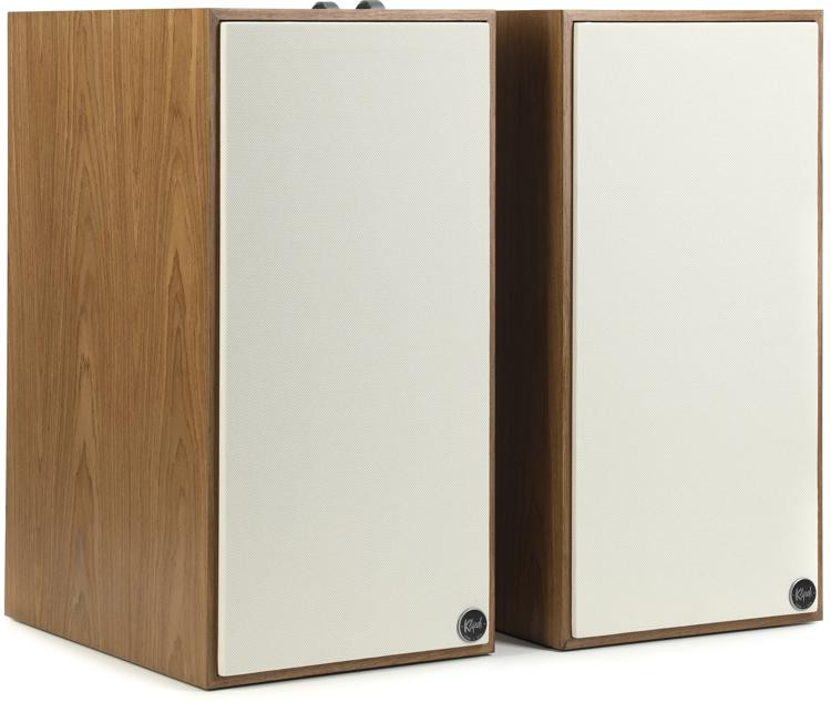 Klipsch The Nines Powered Speaker Stereo System Walnut Sweetwater