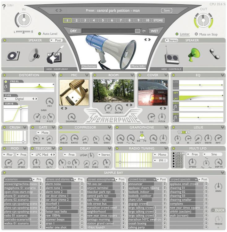 Audio Ease Speakerphone 2 Plugin Sweetwater