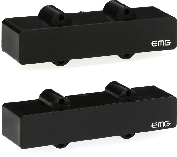 EMG J Set Active Ceramic JBass Pickup Set Black Sweetwater