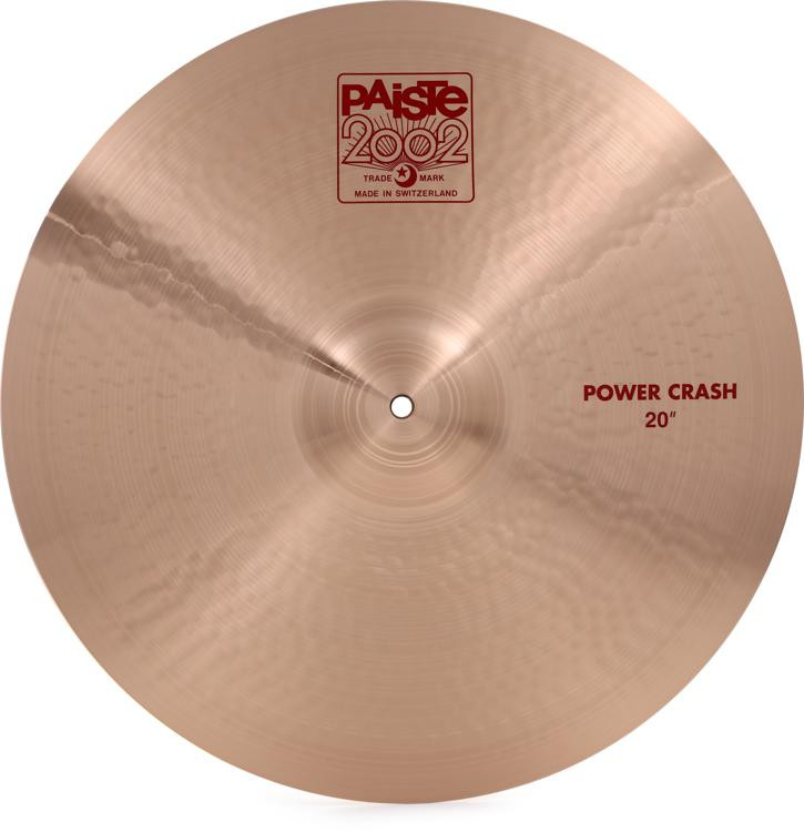 Paiste 20 inch 2002 Power Crash Cymbal Sweetwater