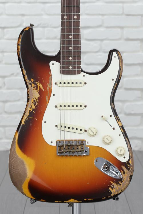 Fender Custom Shop 1959 Stratocaster Heavy Relic - Faded Aged Chocolate ...