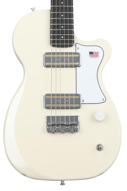 Harmony Juno Electric Guitar Pearl White Reviews Sweetwater