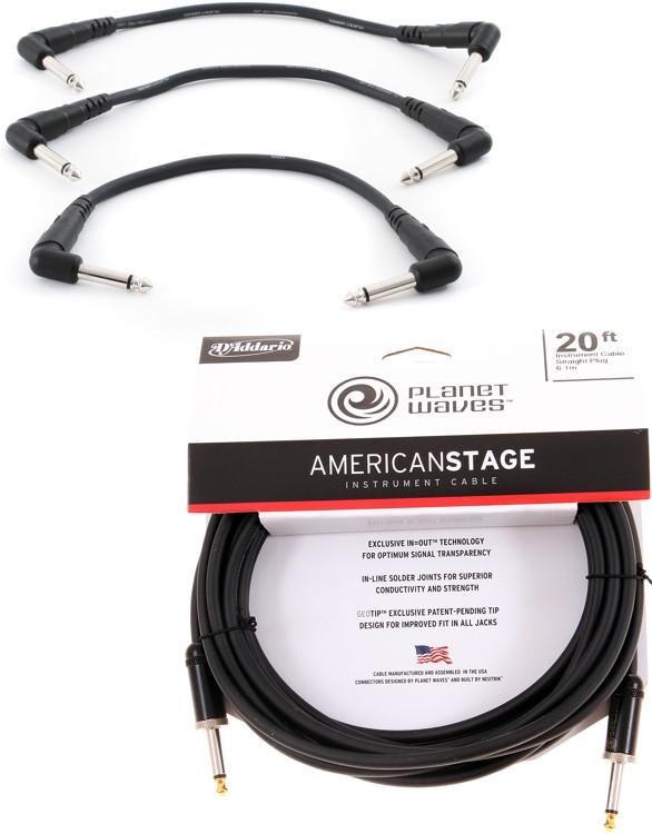 Sweetwater American Stage Guitar Cable Bundle Buy 1 PWAMSG20 get 1 PW