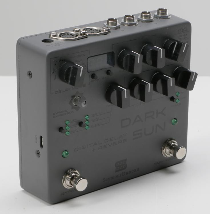 Seymour Duncan Dark Sun Digital Delay + Reverb Pedal Reviews Sweetwater